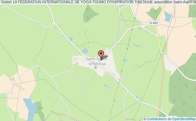 plan association La Federation Internationale De Yoga-toumo D'inspiration Tibetaine Saint-Aubin-le-Monial