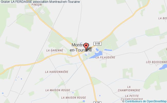 plan association La Ferdasse Montreuil-en-Touraine