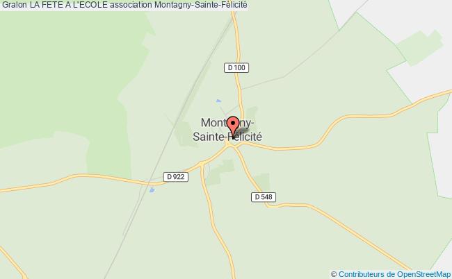 plan association La Fete A L'ecole Montagny-Sainte-Félicité