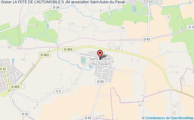 plan association La Fete De L'automobile S Jm Saint-Aubin-du-Pavail