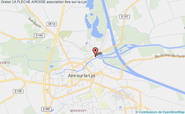 plan association La Fleche Airoise Aire-sur-la-Lys