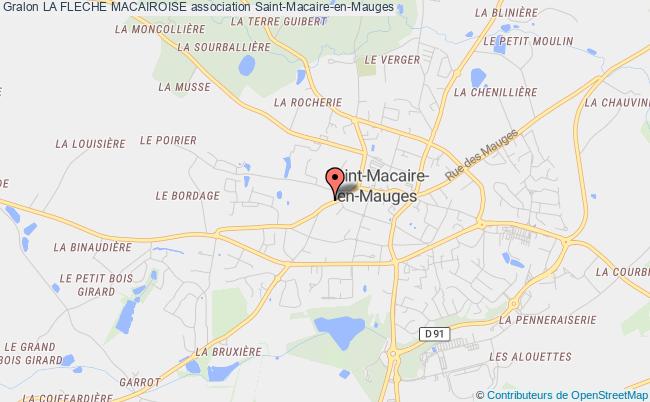 plan association La Fleche Macairoise Saint-Macaire-en-Mauges