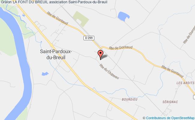 plan association La Font Du Breuil Saint-Pardoux-du-Breuil