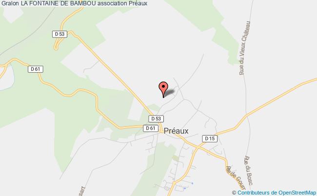 LA FONTAINE DE BAMBOU