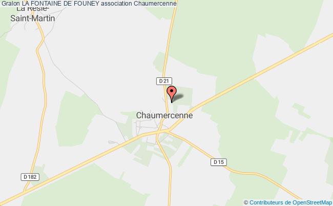 plan association La Fontaine De Founey Chaumercenne