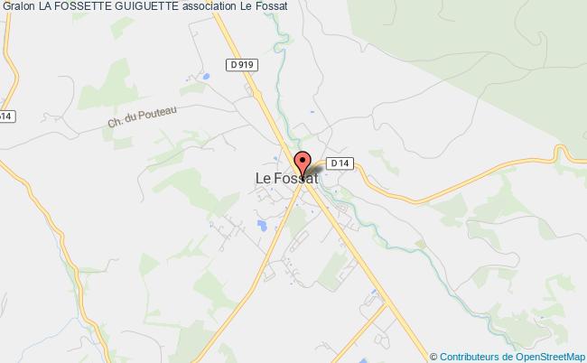 plan association La Fossette Guiguette Fossat