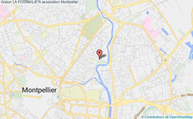 plan association La FourmiliÈ'r Montpellier