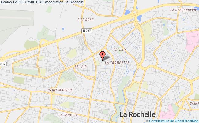 plan association La Fourmiliere La Rochelle