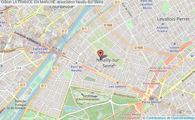 plan association La France En Marche Neuilly-sur-Seine