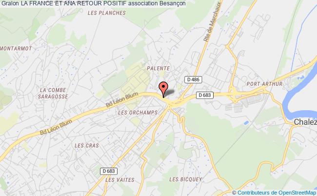 plan association La France Et Ana Retour Positif Besançon