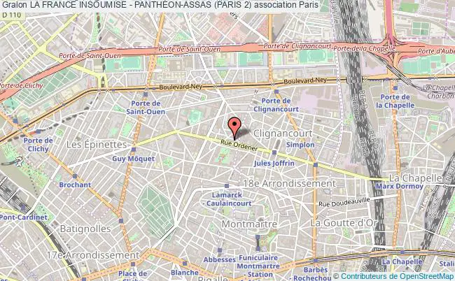 plan association La France Insoumise - PanthÉon-assas (paris 2) Paris