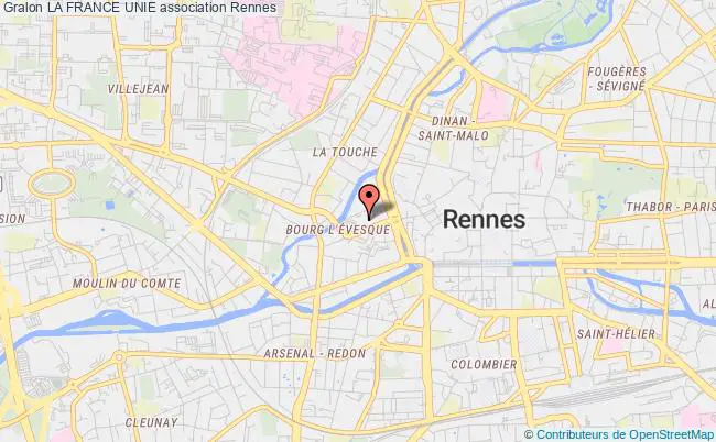 plan association La France Unie Rennes