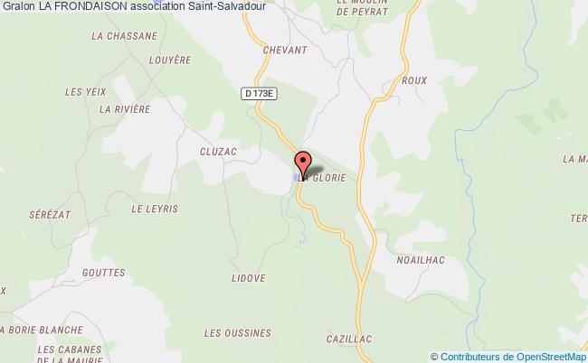plan association La Frondaison Saint-Salvadour
