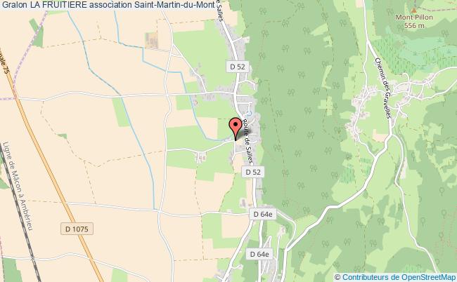 plan association La Fruitiere Saint-Martin-du-Mont