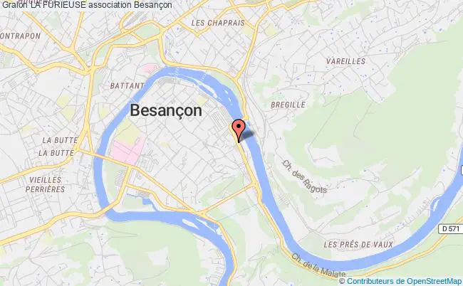 plan association La Furieuse Besançon