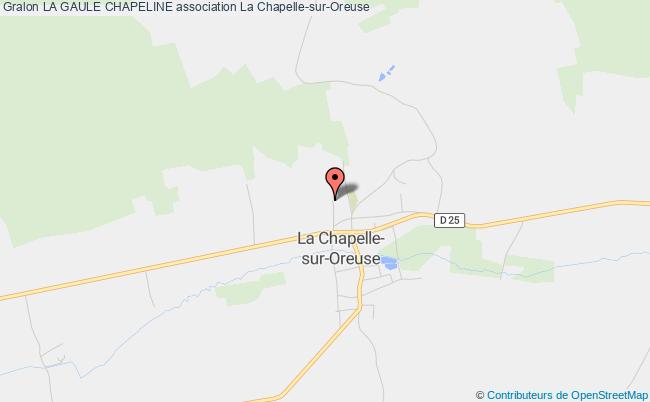 plan association La Gaule Chapeline La    Chapelle-sur-Oreuse