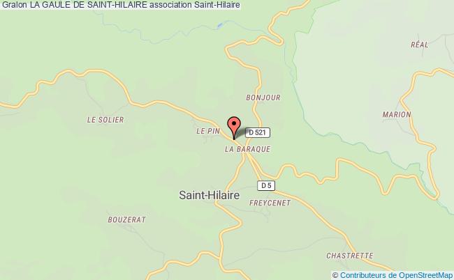 plan association La Gaule De Saint-hilaire Saint-Hilaire