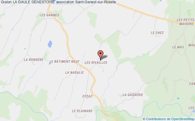 plan association La Gaule Genestoise Saint-Genest-sur-Roselle