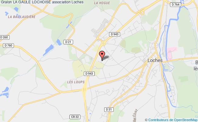 plan association La Gaule Lochoise Loches