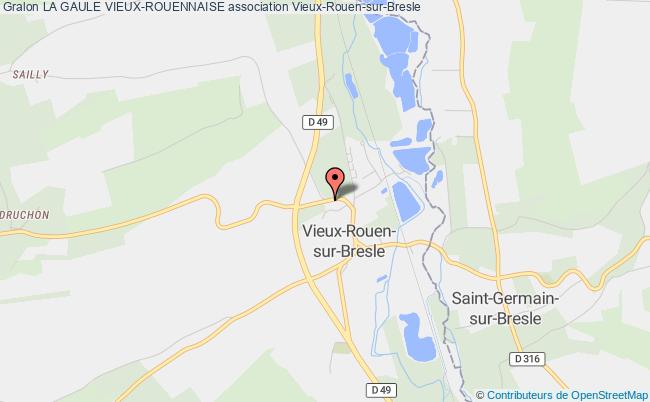 plan association La Gaule Vieux-rouennaise Vieux-Rouen-sur-Bresle