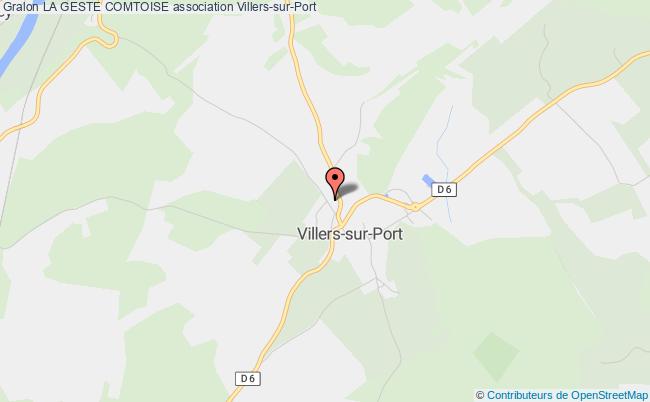 plan association La Geste Comtoise Villers-sur-Port
