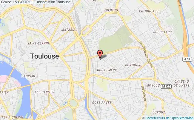 plan association La Goupille Toulouse