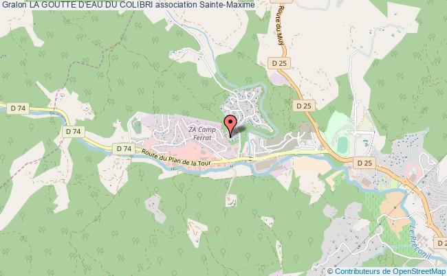 LA GOUTTE D'EAU DU COLIBRI