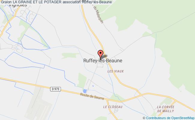 plan association La Graine Et Le Potager Ruffey-lès-Beaune
