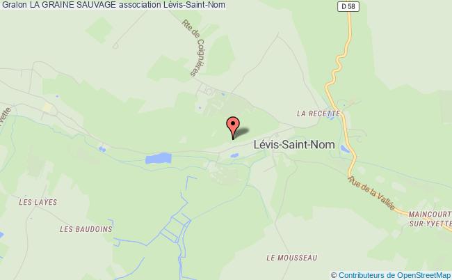 plan association La Graine Sauvage Lévis-Saint-Nom
