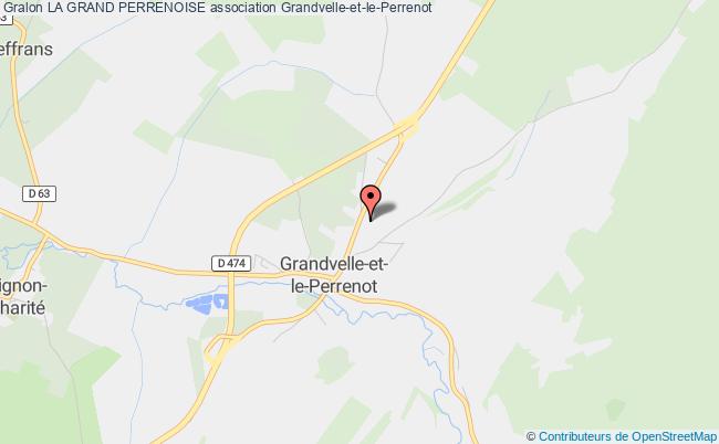 plan association La Grand Perrenoise Grandvelle-et-le-Perrenot