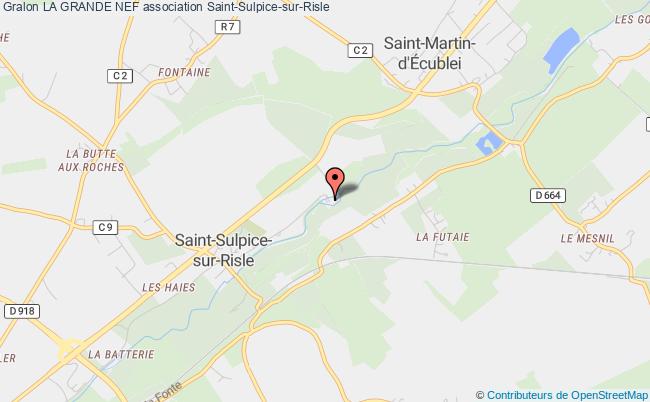 plan association La Grande Nef Saint-Sulpice-sur-Risle