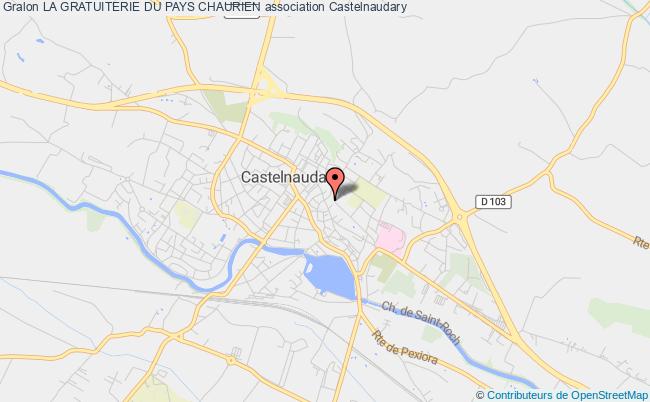 plan association La Gratuiterie Du Pays Chaurien Castelnaudary