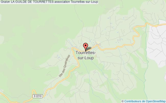 plan association La Guilde De Tourrettes Tourrettes-sur-Loup