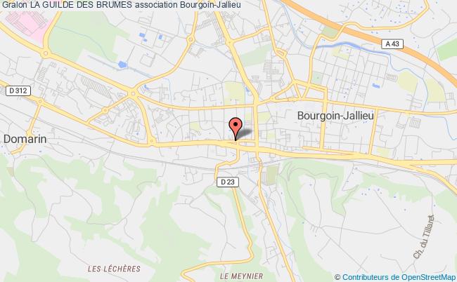 plan association La Guilde Des Brumes Bourgoin-Jallieu