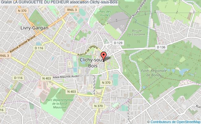 plan association La Guinguette Du Pecheur Clichy-sous-Bois
