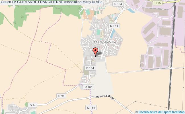 plan association La Guirlande Francilienne Marly-la-Ville