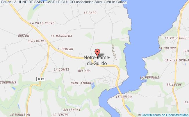 plan association La Hune De Saint-cast-le-guildo Saint-Cast-le-Guildo