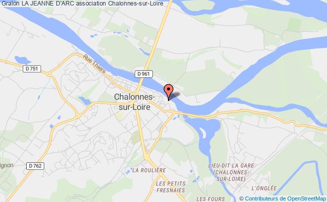 plan association La Jeanne D'arc Chalonnes-sur-Loire