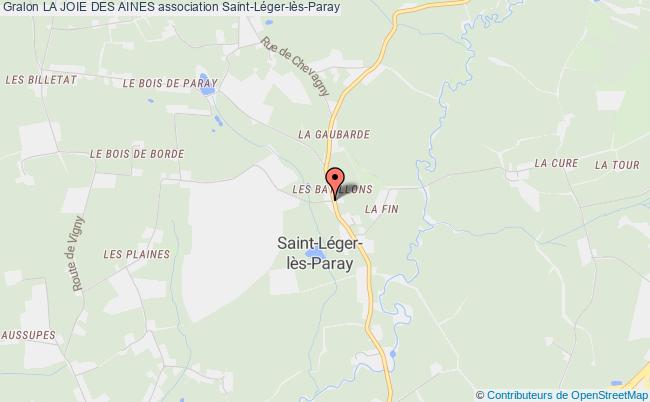 plan association La Joie Des Aines Saint-Léger-lès-Paray