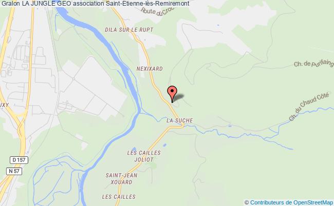 plan association La Jungle Geo Saint-Étienne-lès-Remiremont