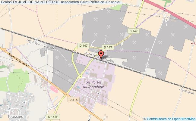 plan association La Juve De Saint Pierre Saint-Pierre-de-Chandieu