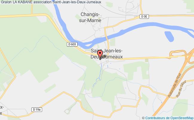 plan association La Kabane Saint-Jean-les-Deux-Jumeaux