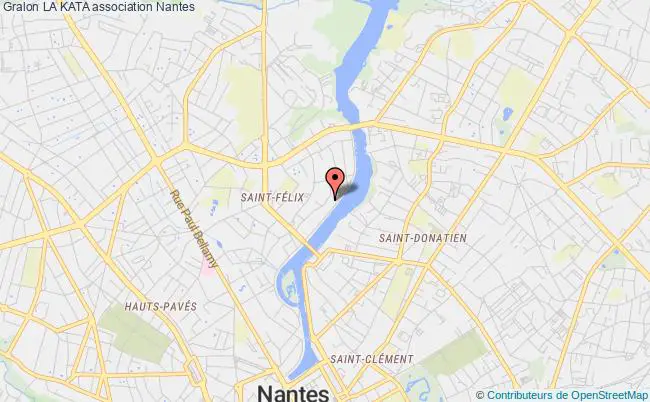 plan association La Kata Nantes
