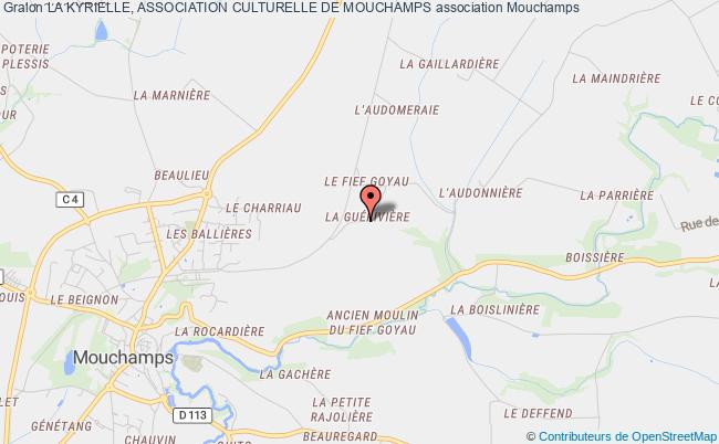 plan association La Kyrielle, Association Culturelle De Mouchamps Mouchamps