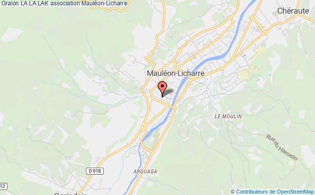 plan association La La Lak Mauléon-Licharre