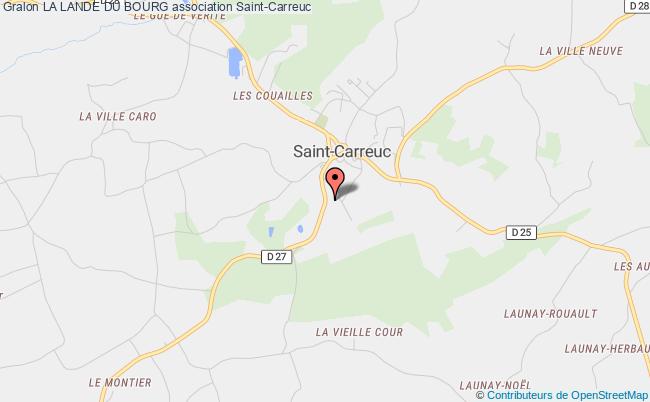 plan association La Lande Du Bourg Saint-Carreuc