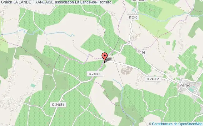 plan association La Lande Francaise La    Lande-de-Fronsac