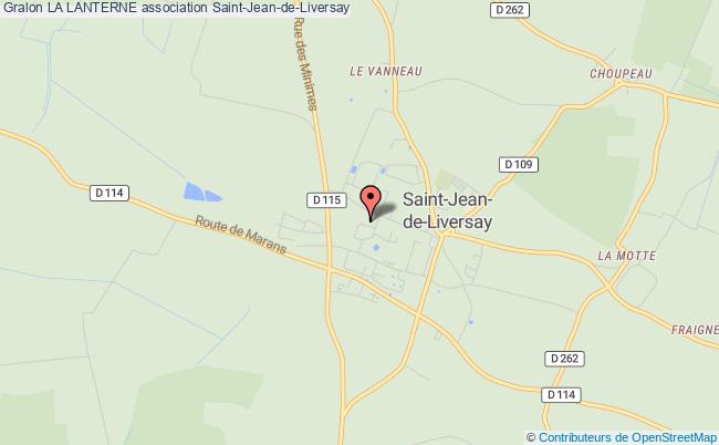 plan association La Lanterne Saint-Jean-de-Liversay