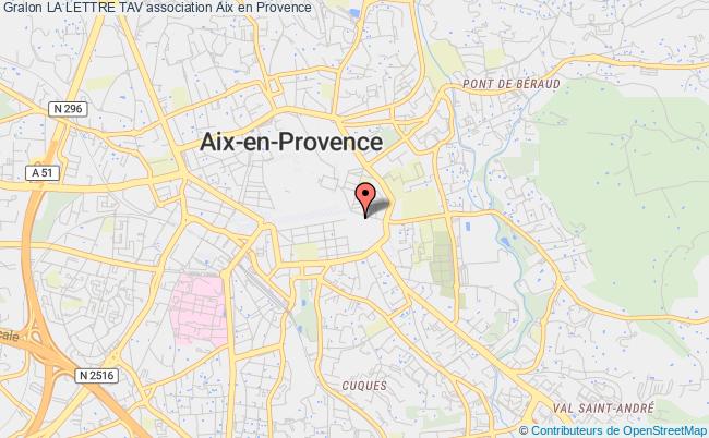 plan association La Lettre Tav Aix-en-Provence