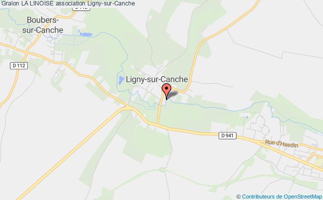 plan association La Linoise Ligny-sur-Canche